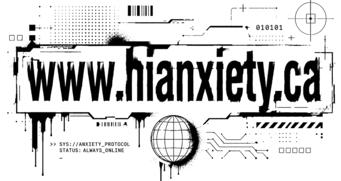 Hi Anxiety T-Shirt Company